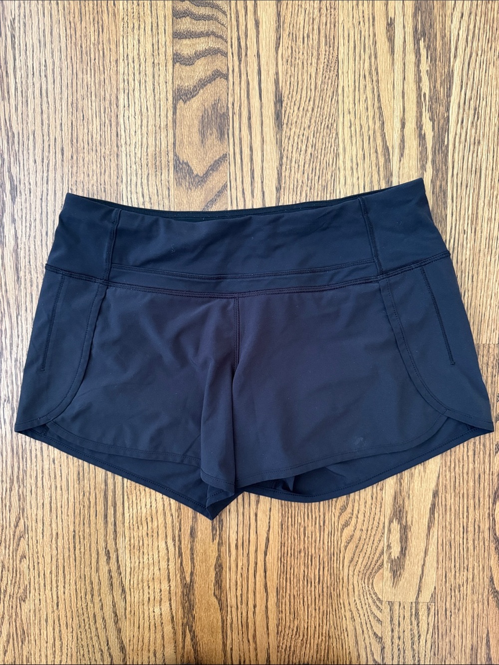lululemon athletica Black Speed Up  Shorts